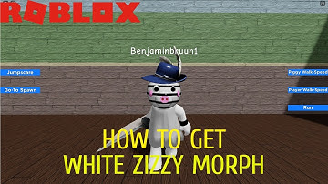 How to get "Getting An Upgrade" badge + White Zizzy morph in Roblox Piggy RP - 2