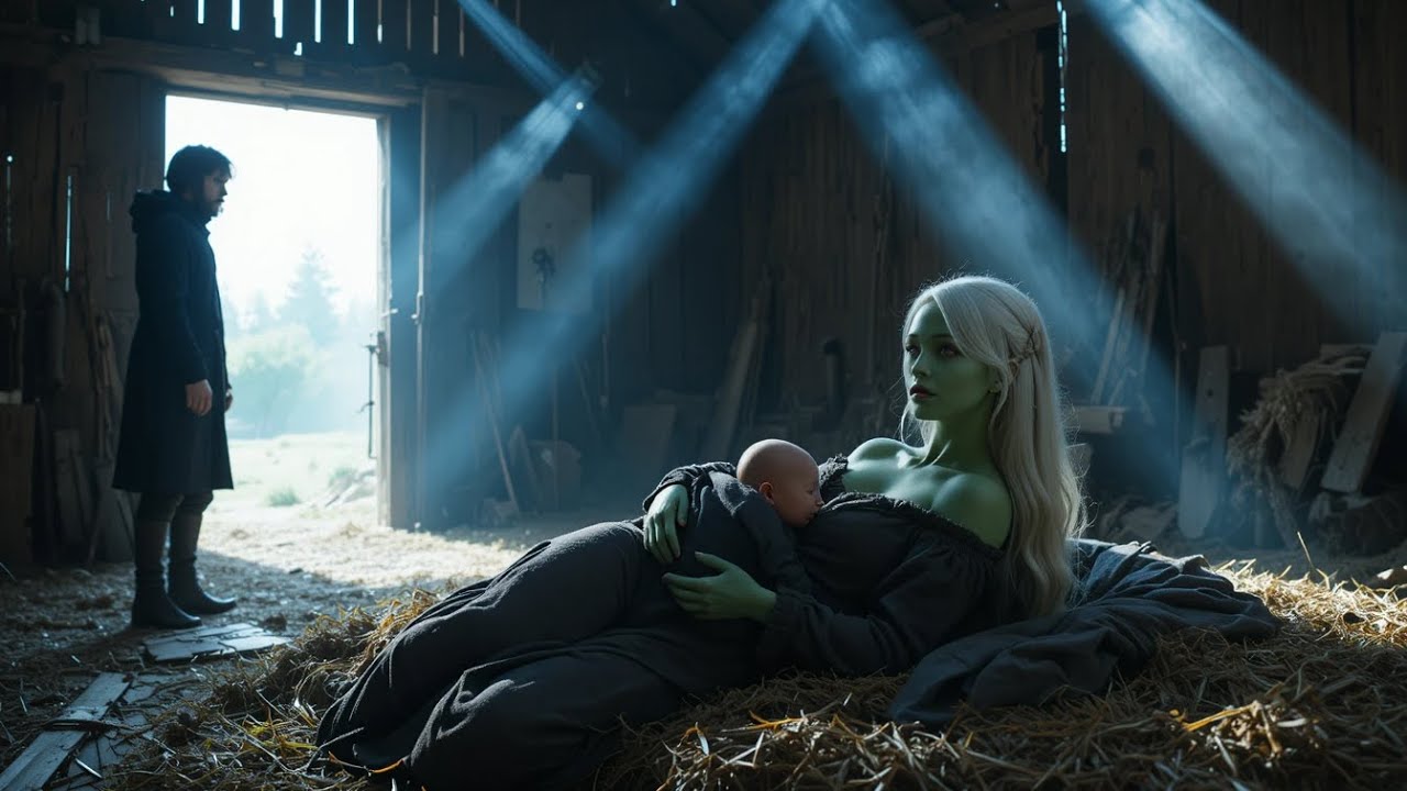 A Freezing Night Led Him to an Alien Mother and Baby in His Barn—What ...