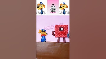 Sprunki OC Sheriff Labrador x NumberBlocks 100 - He Failed To Protect Numberblock 9 This Time