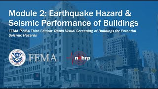 FEMA P-154: Earthquake Hazard & Seismic Performance of Buildings (Module 2) screenshot 5