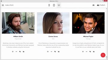 Create website mobile - Mobirise website builder