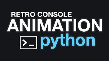 Retro Typewriter Animation Effect in Python