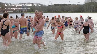 Live: Nieuwjaarsduik Veendam 2026