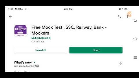 Free Mock Test App for all competitive exams || Railway, Bank PO/Clerk,SSC & Others ||