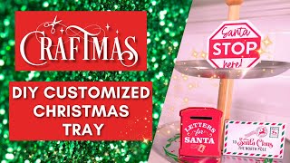 Easy DIY Customized Christmas Tray | EASY Cricut Print Then Cut Tutorial by Mr. Crafty Pants 5,533 views 5 months ago 23 minutes
