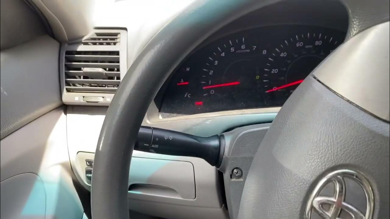 How to fix low idle 2009 Toyota Camry YouTube