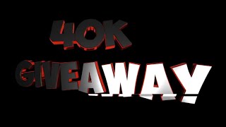 40K SUB Giveaway Coming Soon!