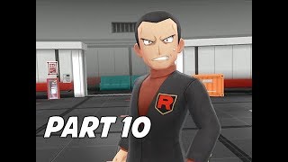 POKEMON LET'S GO PIKACHU & EEVEE Walkthrough Part 10 - Giovanni