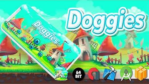 Doggies Android iOS Buildbox Game Template with AdMob Interstitial Ads | Codecanyon Scripts and