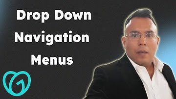 Build Drop Down Navigation Menus in Your GoDaddy Website Builder