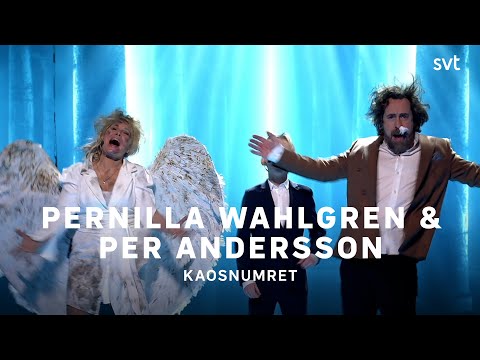 Pernilla Walhlgren & Per Andersson – Kaosnumret | Melodifestivalen 2021 | SVT