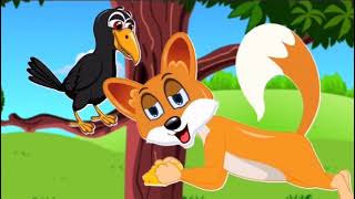 تعلم الإنجليزية عن طريق سماع القصص وشرحها: The fox and the crow