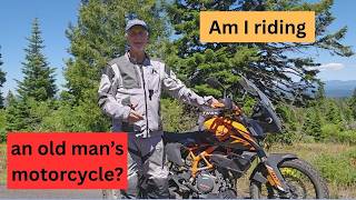 Am I riding and old man's motorcycle?