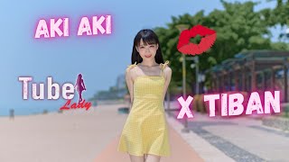 AKI AKI x TIBAN | Japanese girl | Cute girl | TikTok DANCE screenshot 2