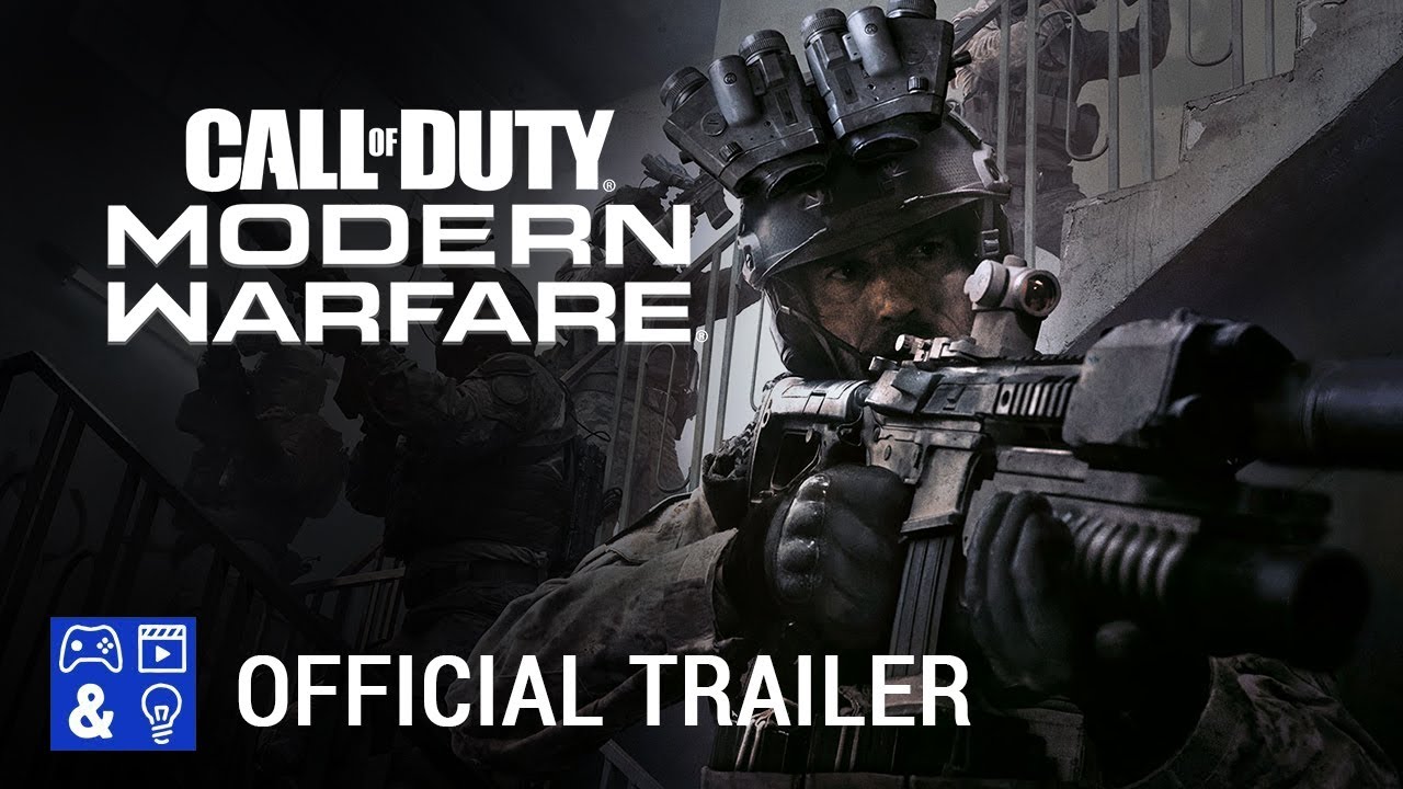Call of Duty: Modern Warfare Multiplayer Gameplay Trailer (Nightvision) - 