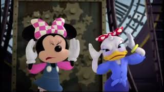 Cuckoo Loca Scares Minnie And Daisy By Ringing The Bell