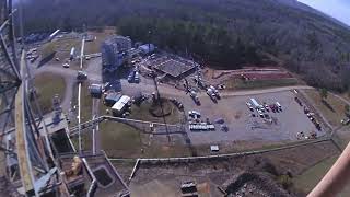NASA New Marshall Center Test Stand 4697 Construction Time-Lapse Audio Removed Public Domain