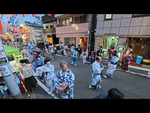 【きよしのズンドコ節】（氷川きよし）　杉大門通り盆踊り大会９　2025年9月21日