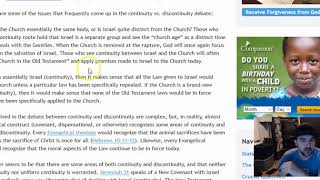 Got Questions - Continuity vs discontinuity