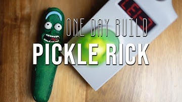 One Day Build: PICKLE RICK (Rick and Morty) Polymer Clay