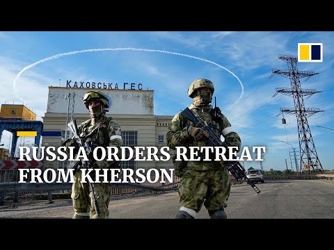 Russia orders troop pull-out from Ukraine’s strategic port city of Kherson