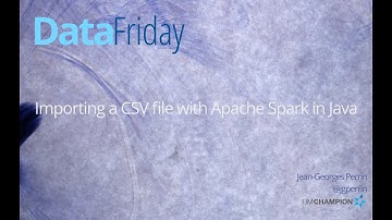Load a CSV with Apache Spark - DataFriday 1x01