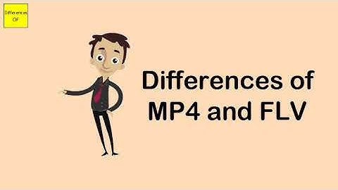 Differences of MP4 and FLV