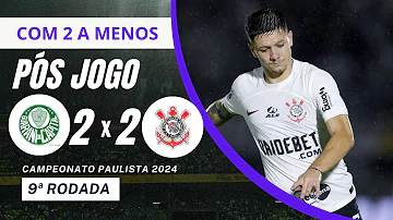 Pos jogo Sem Mundial 2 x 2 Corinthians, timão empata com dois a menos com golaço de Rodrigo Garro.