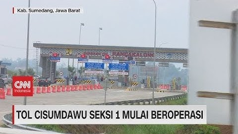 Menelusuri Tol Cisumdawu