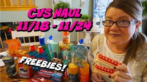 CVS HAUL 11/18 - 11/24 | Moneymaker Hair Care, FREE Larabars & more!
