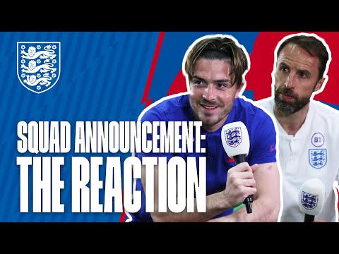 Squad Announcement: The Reaction | Southgate & Grealish Talk England's EURO 2020 Squad 🦁 England