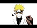 How To Draw Naruto (Sage Mode) | Step By Step | Naruto
