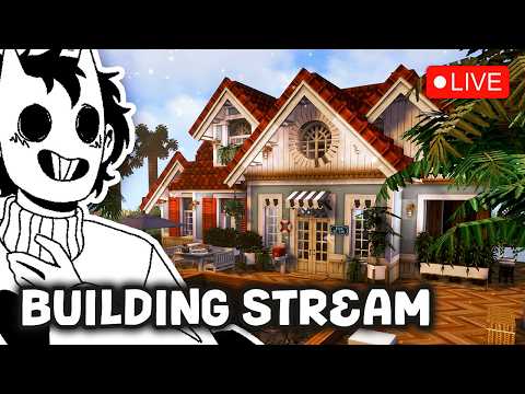 * ˚ Building A Tropical Restaurant Pt 2🌴🏖️┊Aesthetic Minecraft w/ Cocricot Miniaturia Livestream