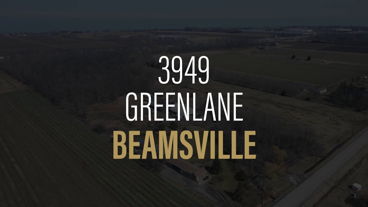 3949 Greenlane Road, Beamsville, ON YouTube