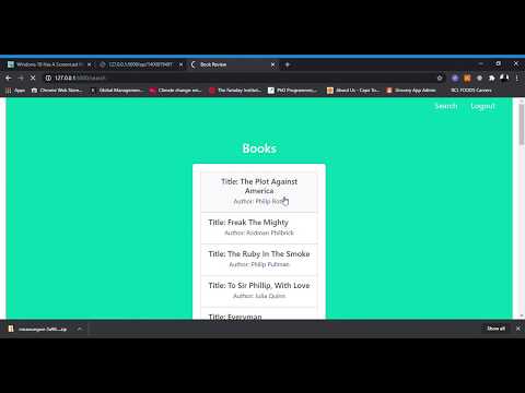 Project 1 CS50 Book Review (Nyasha Mawungwe)