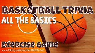 Basketball Trivia Basic Rules Edition Exercise Game for Kids (w/audio) screenshot 4