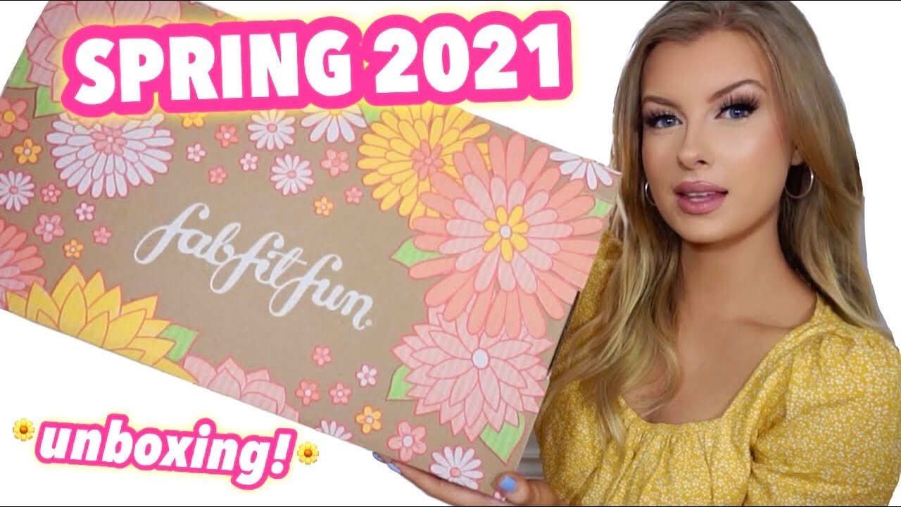 FABFITFUN SPRING 2021 UNBOXING! Is it worth it?!