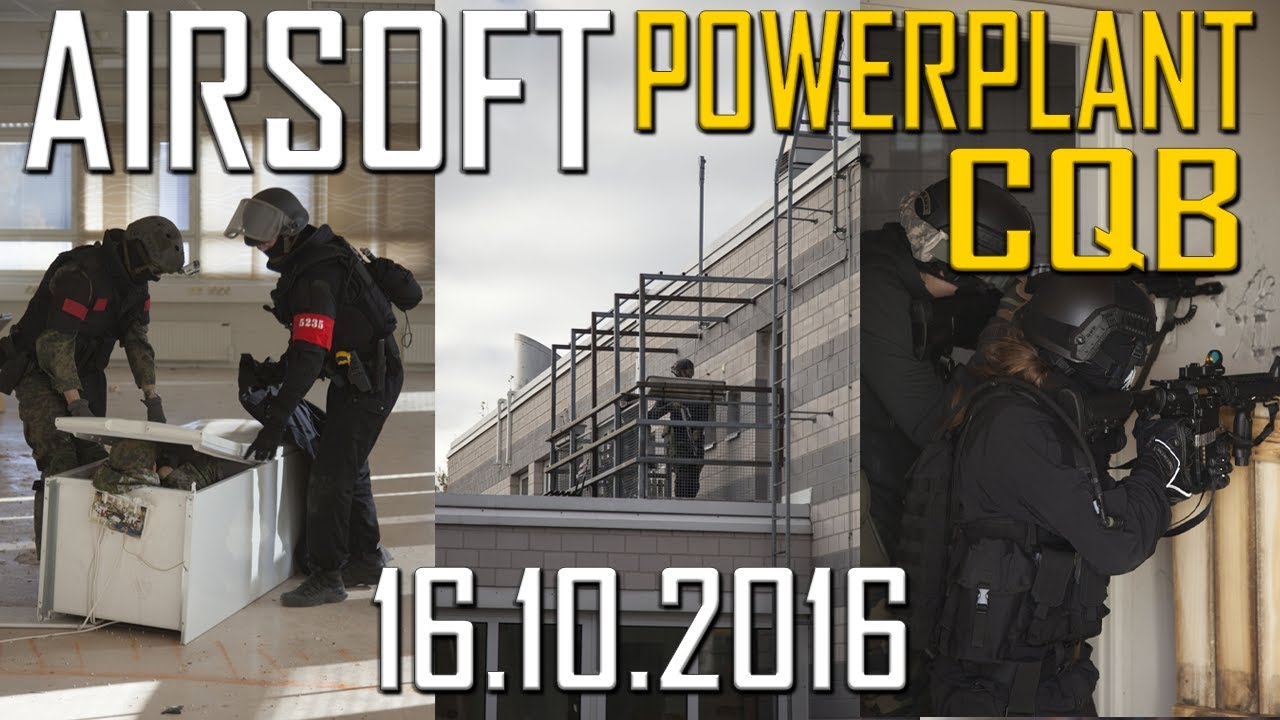 CQB Airsoft in an old power plant