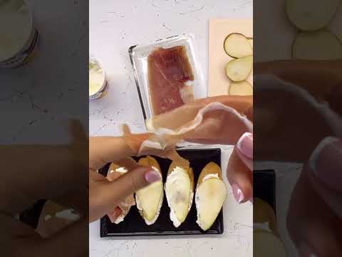Идея брускетт (подробный рецепт в описании) #shors