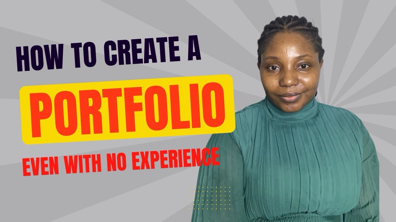 Portfolio Introduction Without Experience Examples How to Create a Portfolio with No Experience/Client (Freelancers & VAs ...