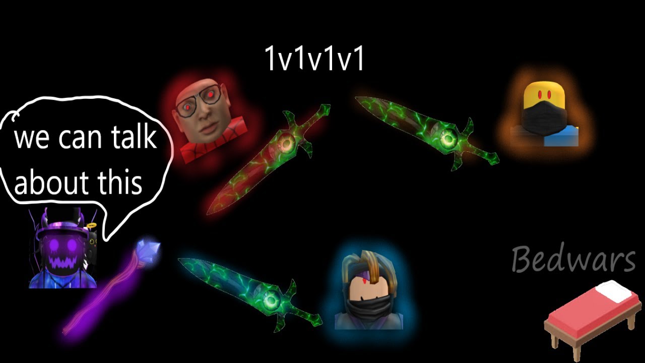 I 1v1ed all my friends in ROBLOX Bedwars, I regret it. - YouTube