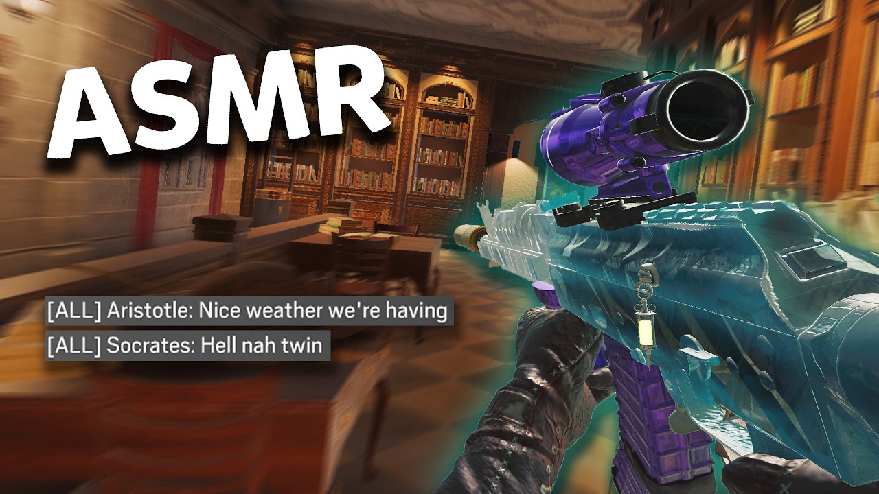 Siege ASMR with THE Socrates and Aristotle 💎 Whispering + Relaxing Keyboard Sounds