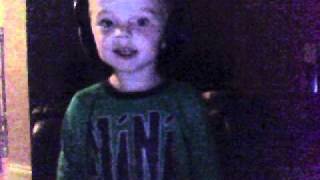 2 Year Old Singing "Baby" by Justin Bieber