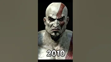 شخصية كريتوس عبر السنين Kratos Character Over The Years 