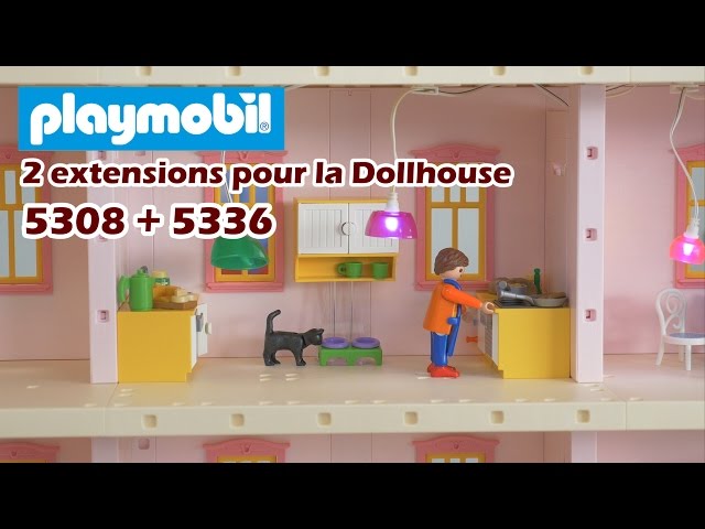 Extensions de la maison traditionnelle de Playmobil (Dollhouse) 