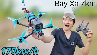 Máy Bay FPV Tốc độ 170km/h - Apex 5in Drone FPV