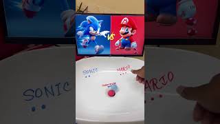 Sonic vs Mario | Ultimate Drain Duel Comparison 🏁 Who is the Speed King?#shorts #gaming #usa #retro