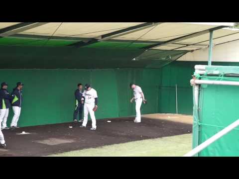 2017/2/11 ヤクルトスワローズ、オーレンドルフ、ブルペン③
