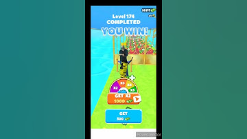 🏃 RUN RICH 3D, LEVEL🤒🤡174 #Shorts