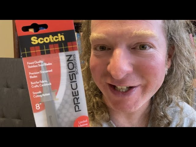 Scotch Precision Ultra Edge Non-Stick Scissors (8-Inch) Review 